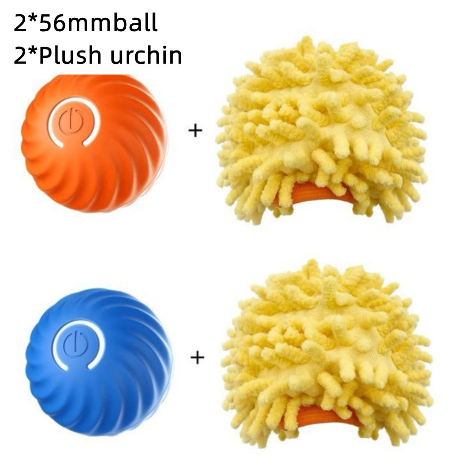 Self-Bouncing Smart Ball for Dogs