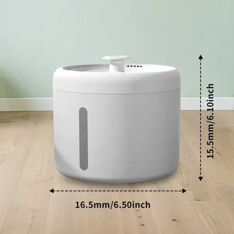 Quiet Flow Cat Water Fountain, 2.5L