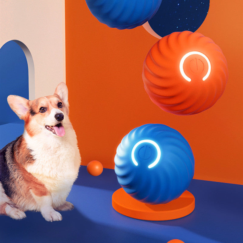 Self-Bouncing Smart Ball for Dogs