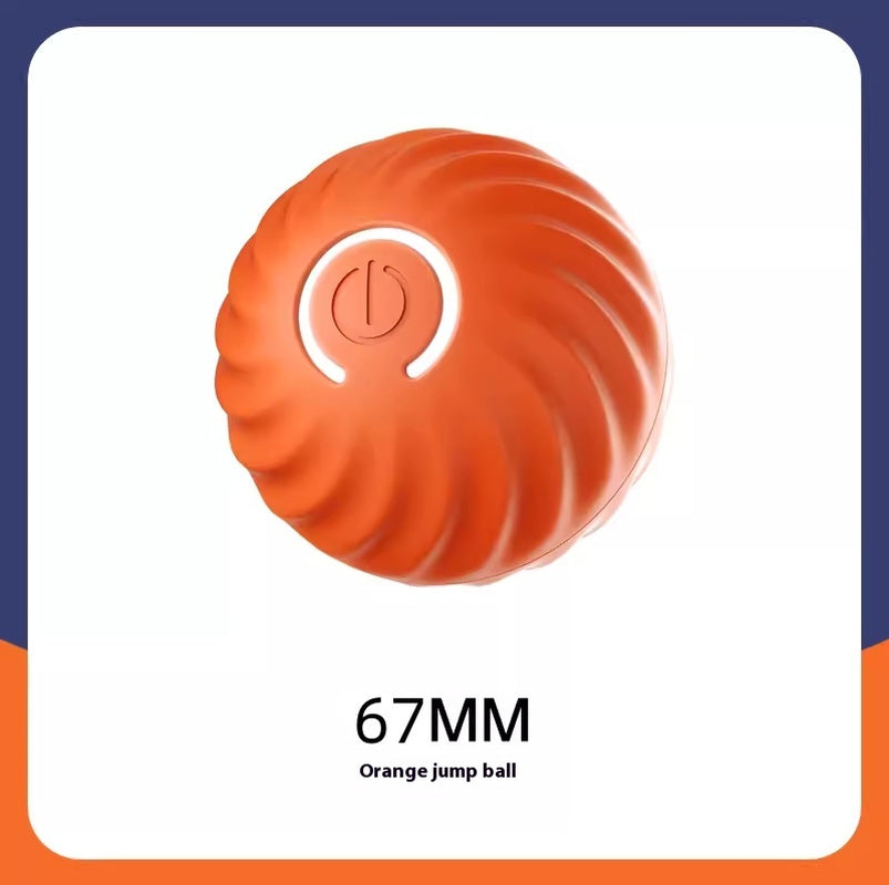 Self-Bouncing Smart Ball for Dogs