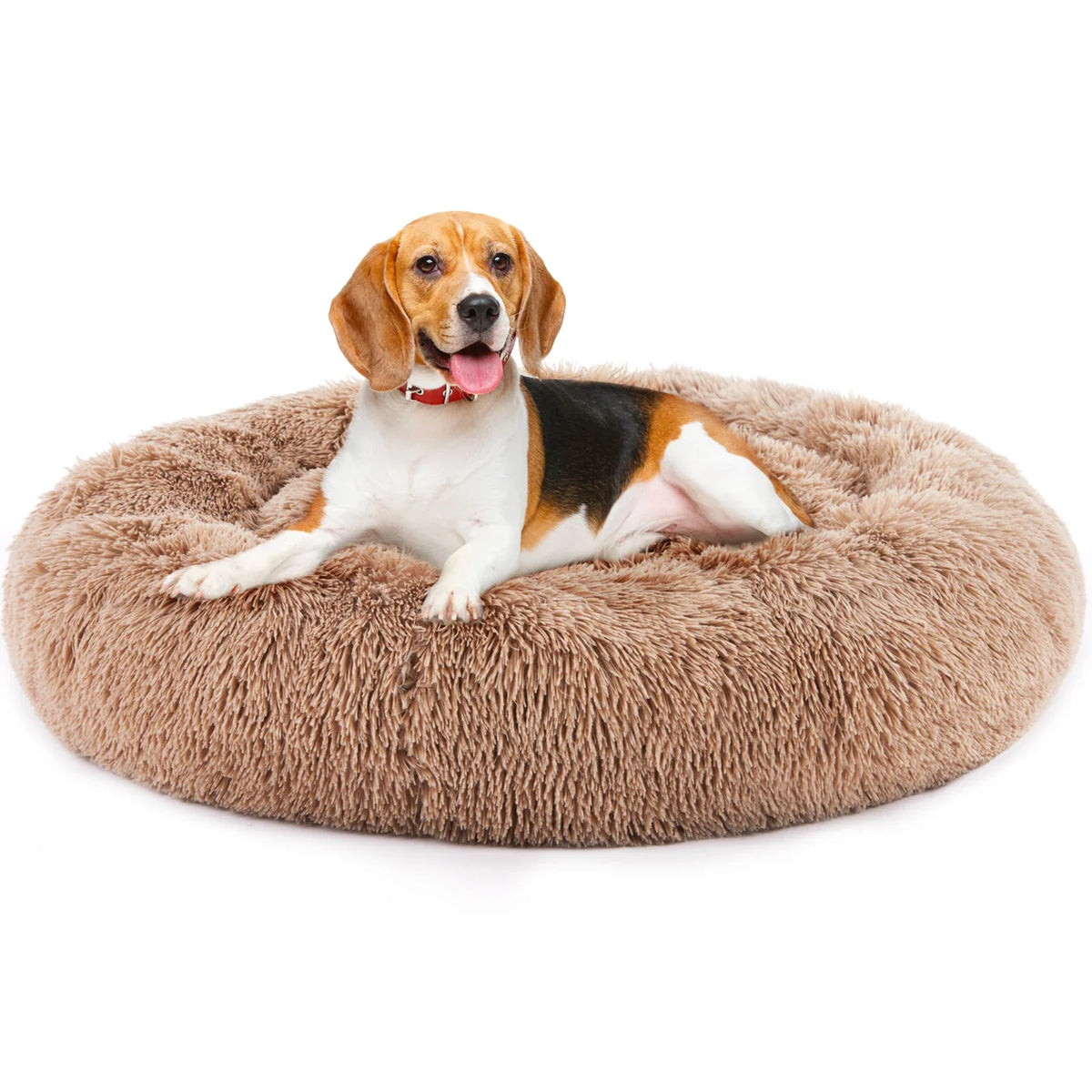 Fluffy Donut Dog Bed, Washable