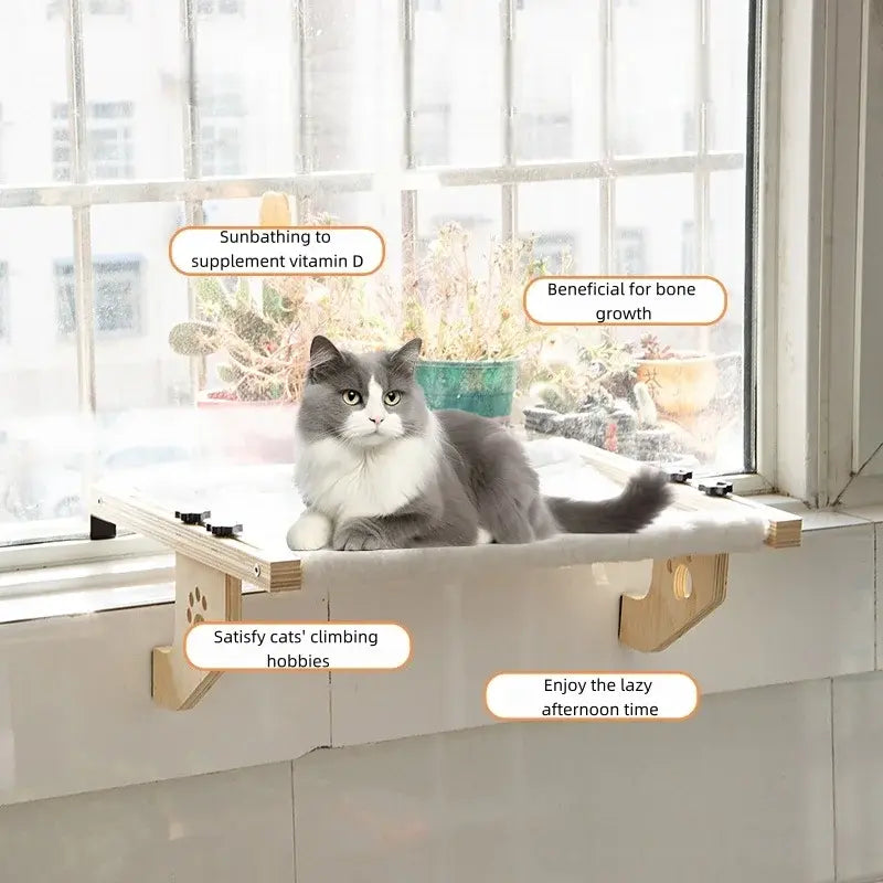 Window Sill Cat Perch