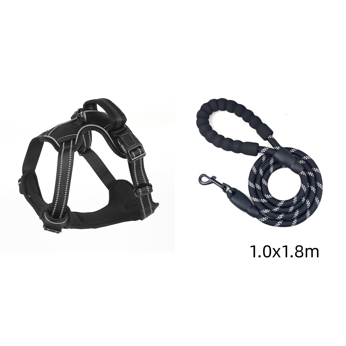 No-Pull Reflective Dog Harness