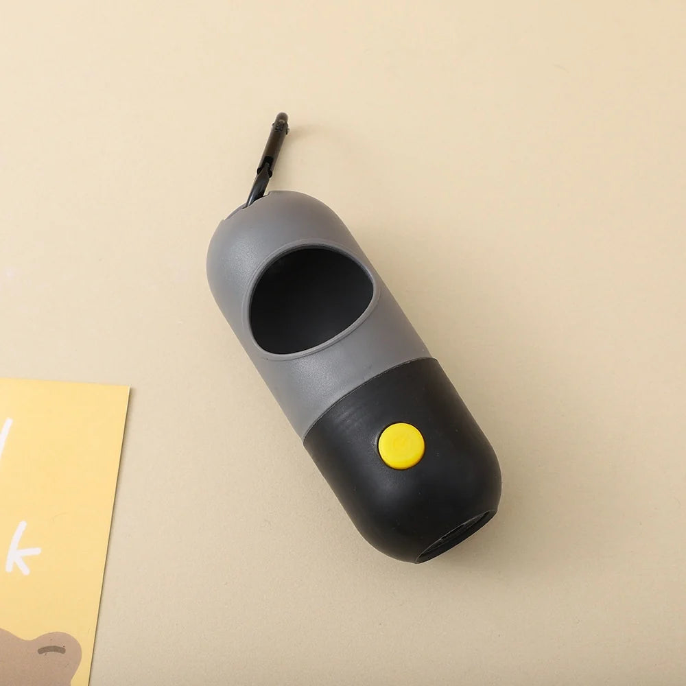Poop Bag Holder with LED Light