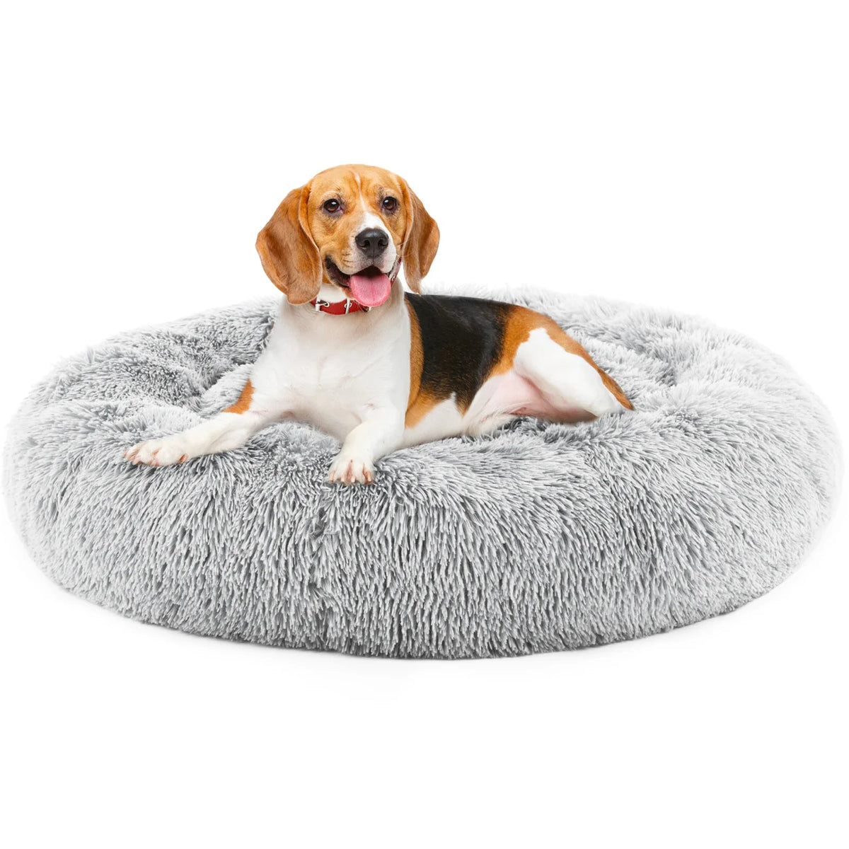 Fluffy Donut Dog Bed, Washable
