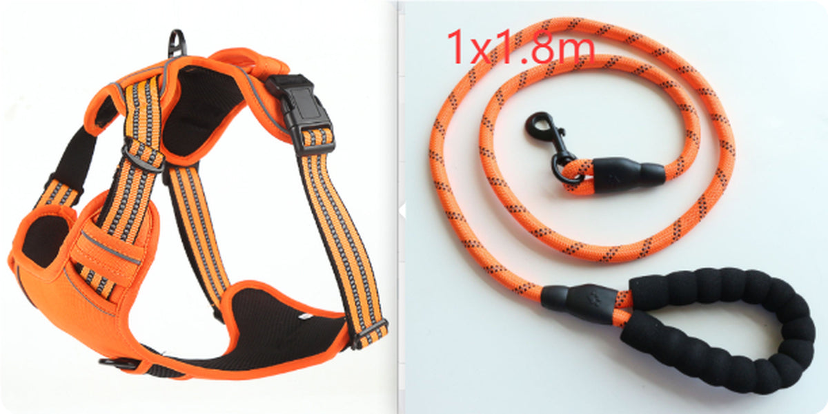 No-Pull Reflective Dog Harness