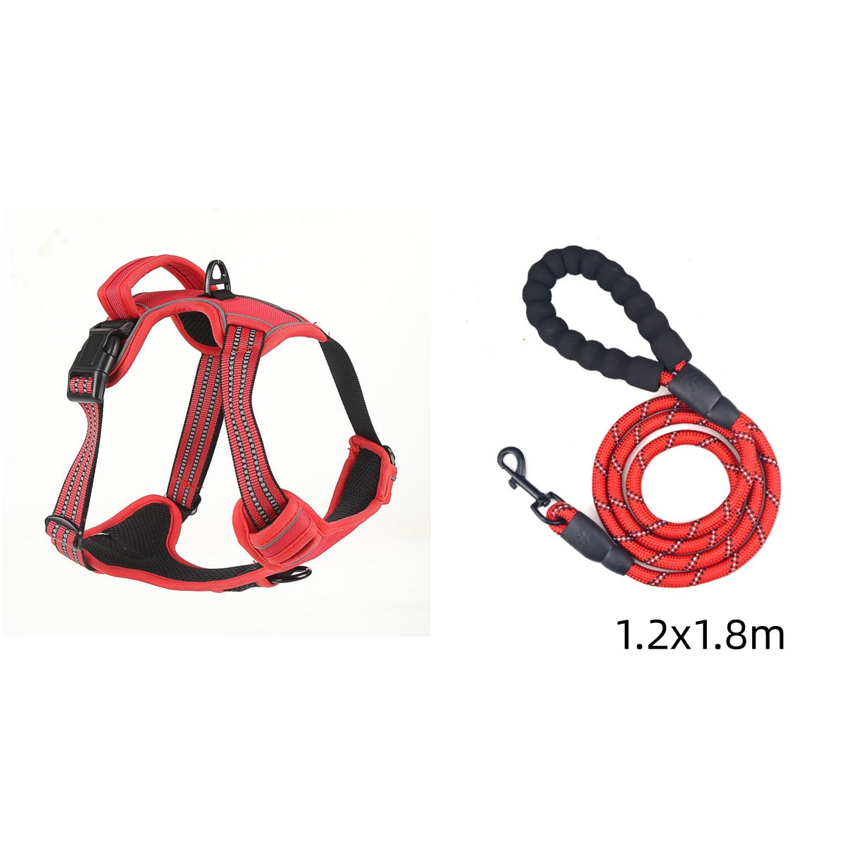 No-Pull Reflective Dog Harness