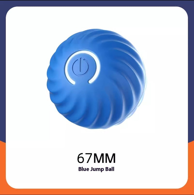 Self-Bouncing Smart Ball for Dogs