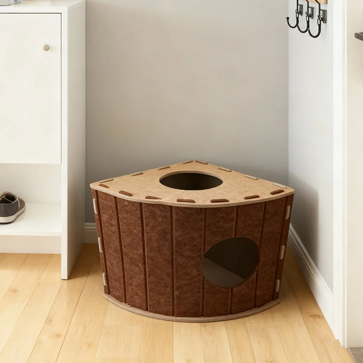 Felt Cat Cave Bed